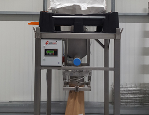 ompakken, bigbag, doseerinstallatie, afzakinstallatie, zakken verpakken